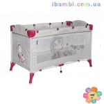 Манеж кровать ARENA 2 layers GREY GIRL